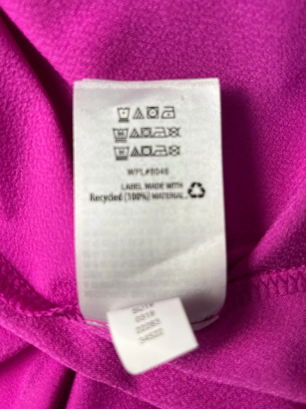 INC International Concepts Size SmallMagenta Fringe Wrap Dress - Picture 8 of 8